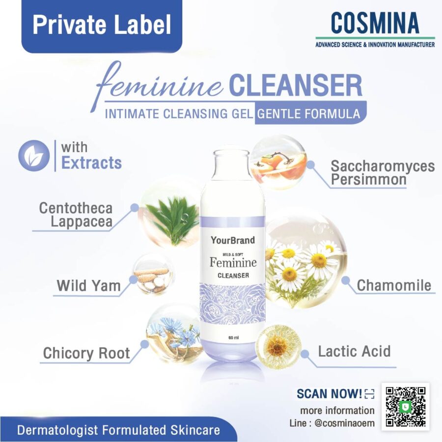 Mild & Soft Feminine cleanser - en