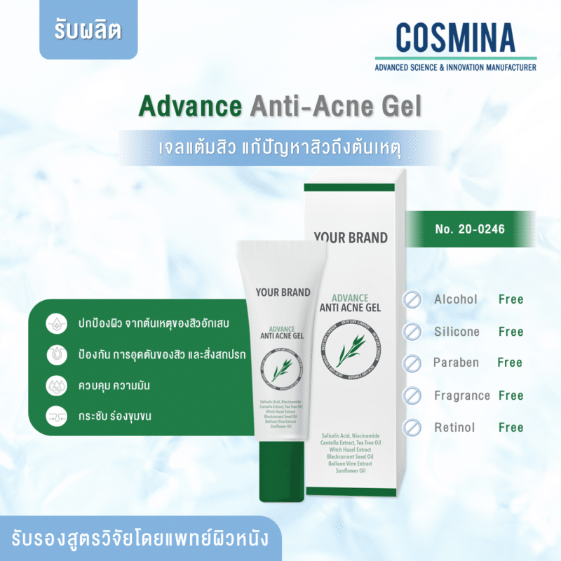 [:th]2.1.6 TH-E-Comm- No.RD 20 - 0246 - Advance Anti-Acne Gel[:]