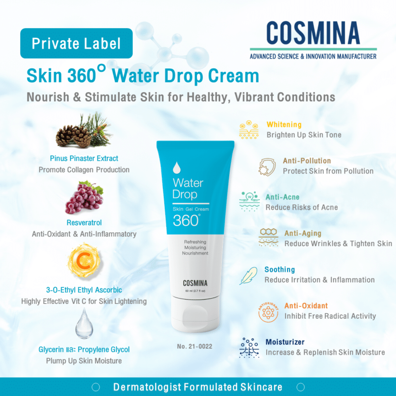 Skin 360° Water Drop Cream COSMINA