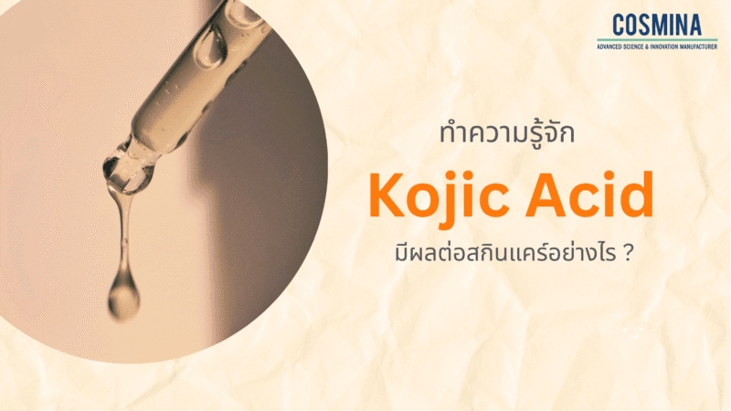 Kojic Acid คือ
