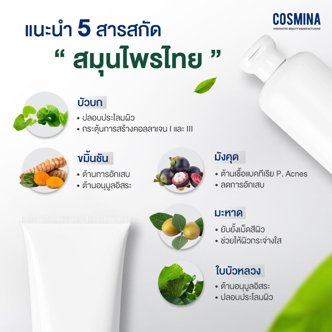 แนะนำ 5 สารสกัด