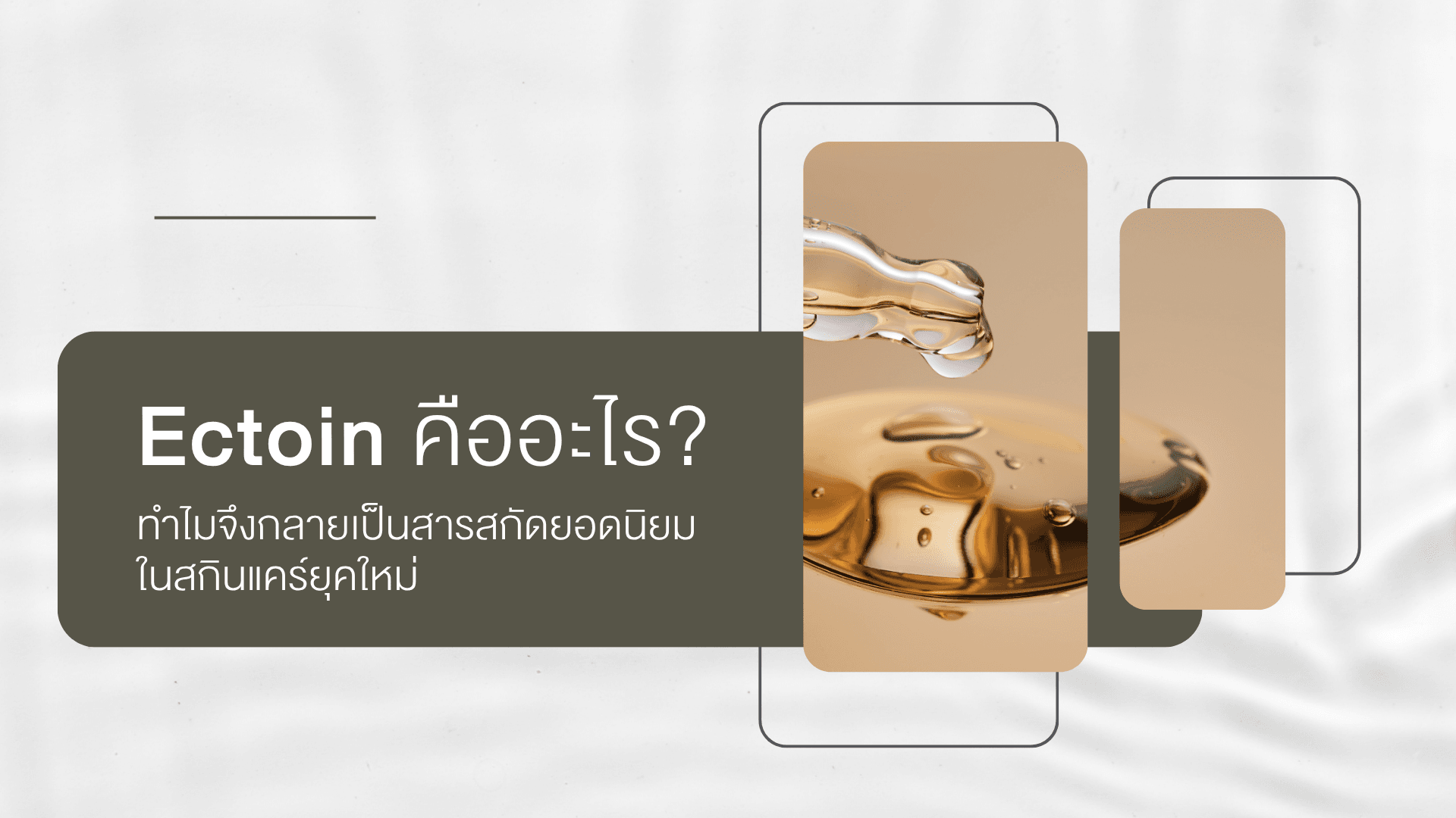 Ectoin คืออะไร