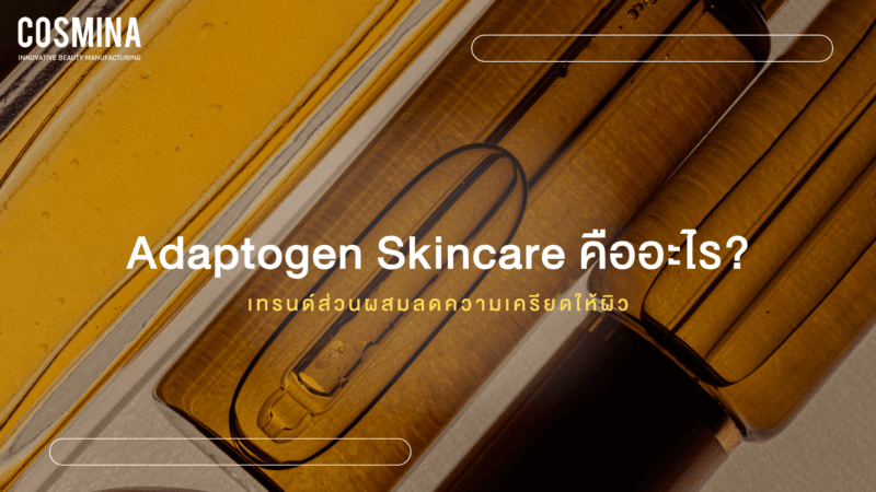 Adaptogen Skincare คืออะไร