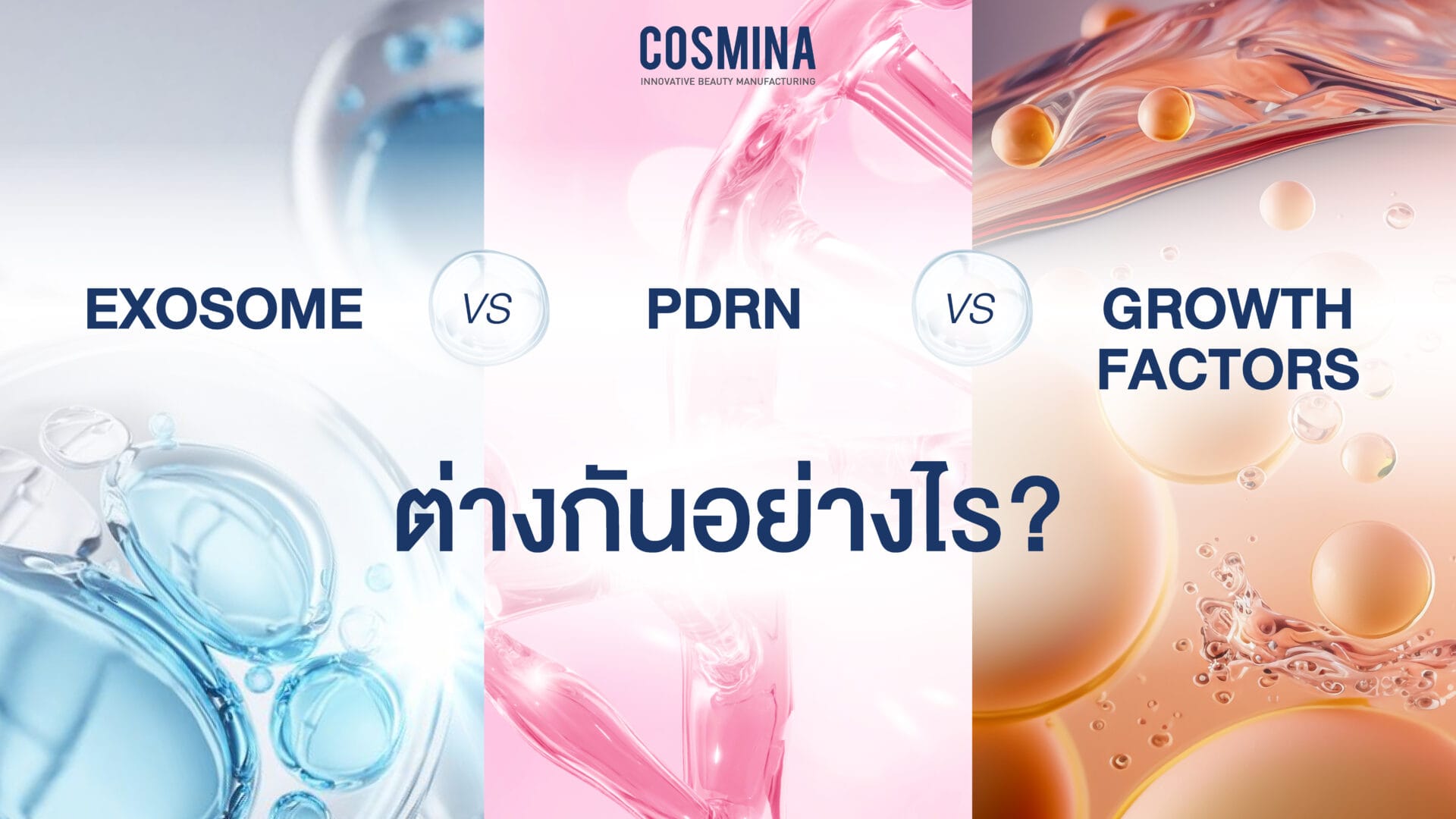 Exosome vs PDRN vs Growth Factors
