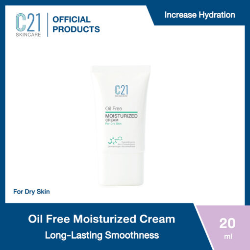 Oil Free Moisturized Cream for Dry Skin - en