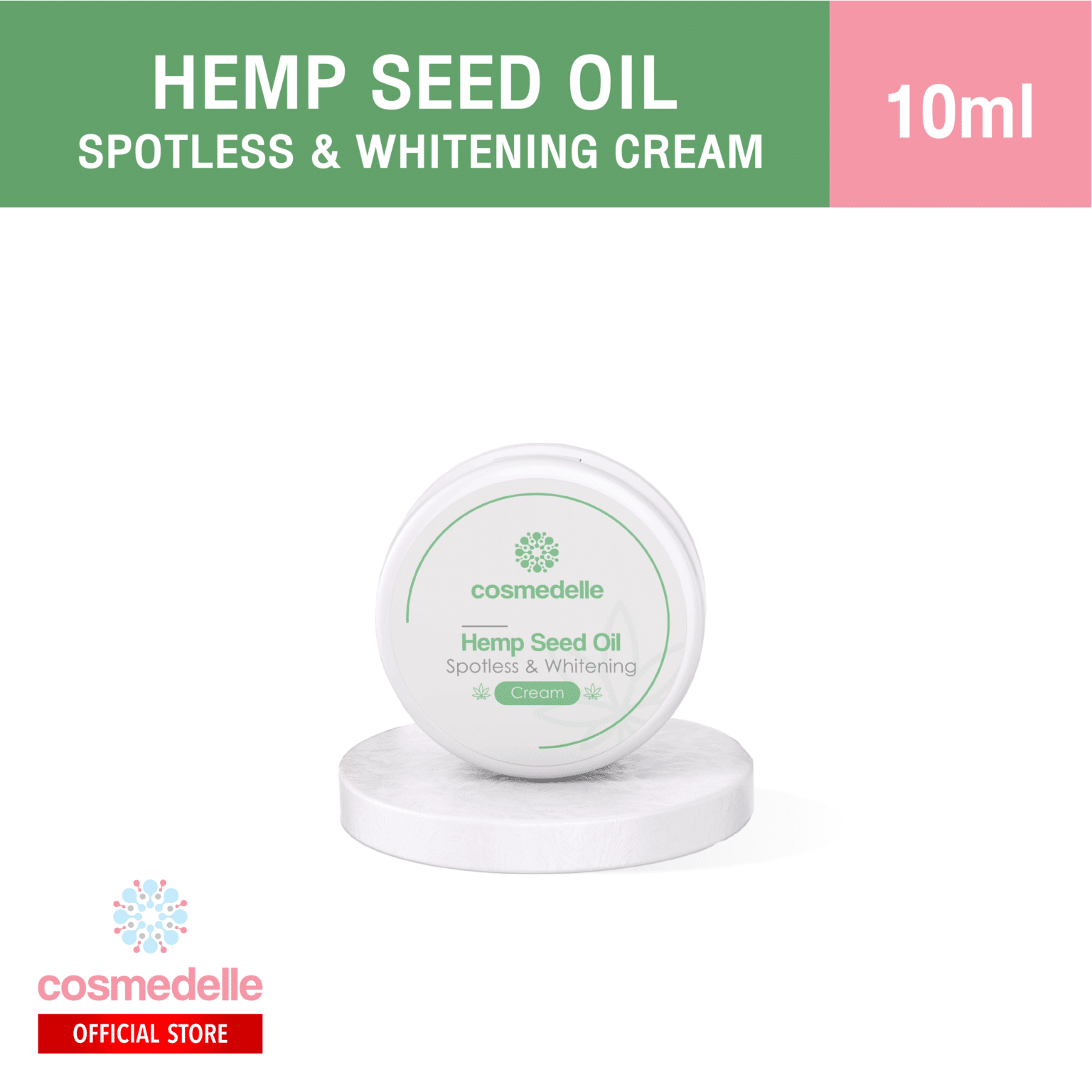[:en-us]Cosmedelle HEMP SEED OIL SPOTLESS & WHITENING CREAM[:]